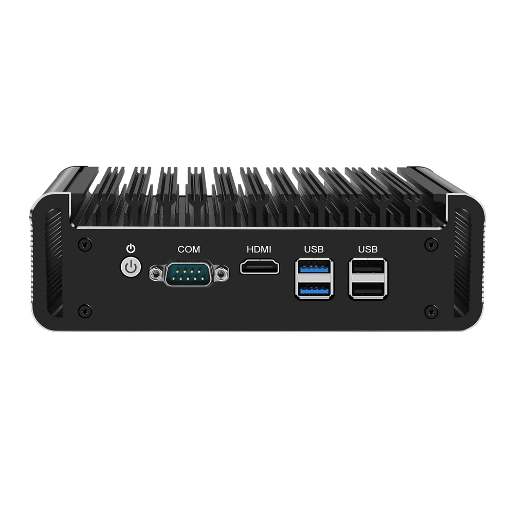 Micro Firewall Appliance,Mini PC,Intel J4125,HUNSN RJ21,pFsense Plus,Mikrotik,OPNsense,Router PC,4Intel 2.5GbE I226-V,DP,HD