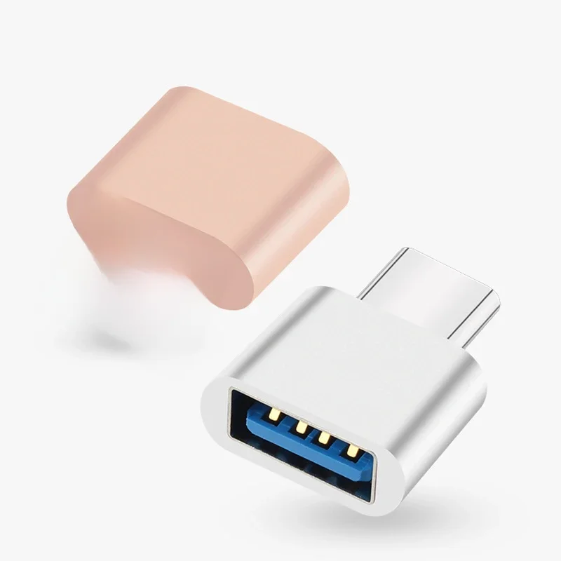 Nowy kabel USB 2.0 typu C OTG Adapter typu C USB-C konwerter OTG dla Xiaomi Mi5 Mi6 Huawei Samsung mysz klawiatura USB dysk Flash — zdjęcie 2
