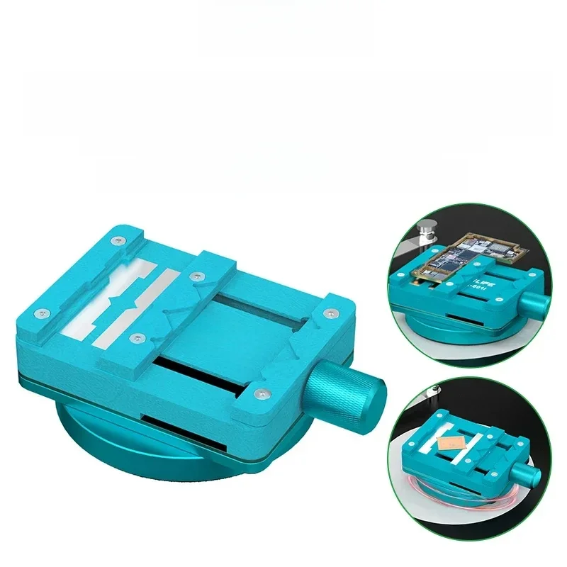 RELIFE RL-601I Mini wielofunkcyjna naprawa obrotowa oprawa do płyty głównej telefonu komórkowego Chip PCB BGA naprawa stały wspornik narzędzie — zdjęcie 2