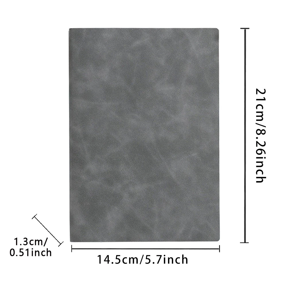 Custom A5 Thick PU Travel Notebook 26 Letter Pattern Journal School Office Holiday Stationery Gift