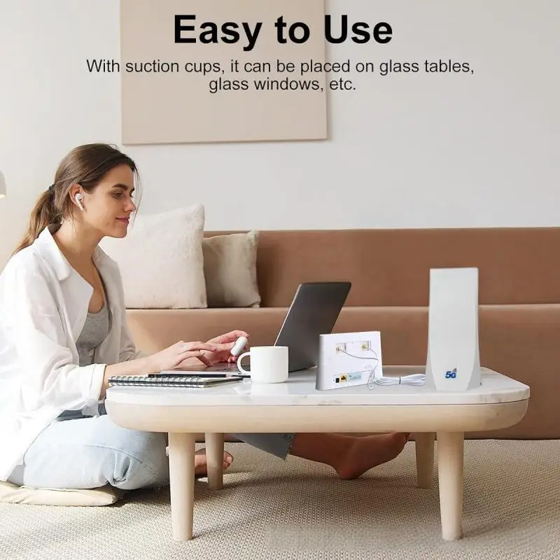 High Gain 18db Indoor/Outdoor LTE 5G Flat Waterproof Antenna Full Band Full network Antenna 2G/3G/4G/5G Router Booster Antenna