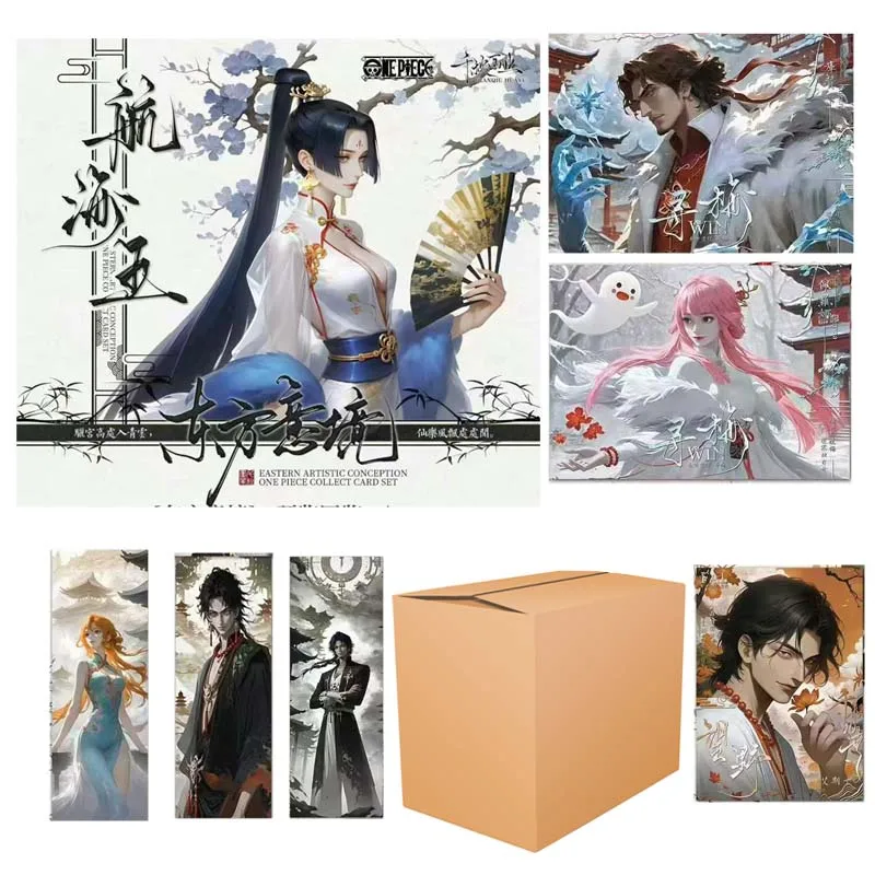 

One Piece Wholesales Collection Cards Oriental Artistic Conception Booster Box Qianqiu Painting Industry Kids Playing Cards