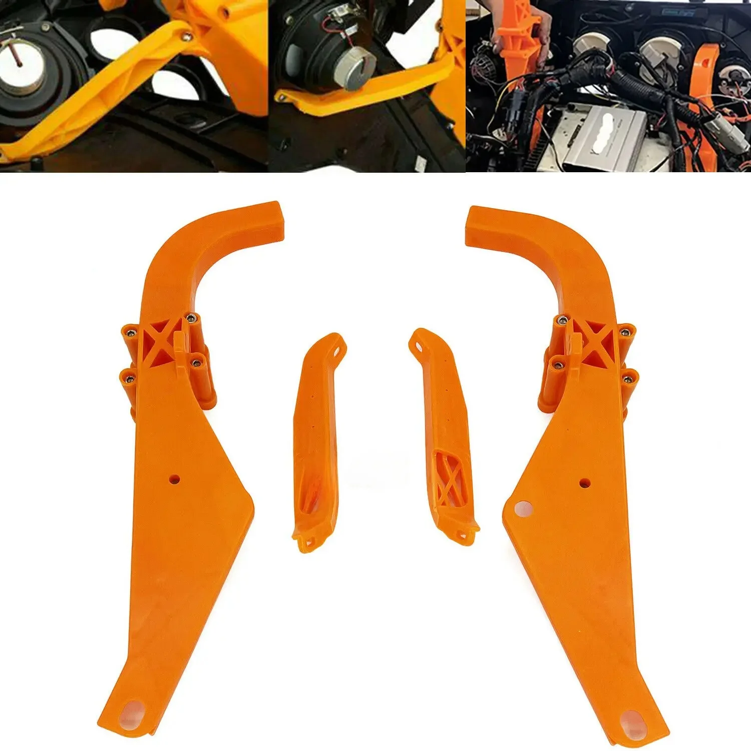 Wewnętrzne wsporniki podpierające Batwing dla Harley Touring Dresser FLHT 1993-2013 — zdjęcie 2
