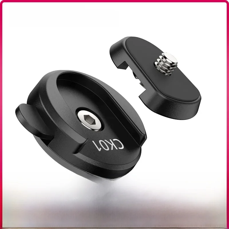 Ulanzi CK01/CK02 zestaw płytek szybkiego uwalniania/zestaw klipsów do plecaka z szybkozłączką ze śrubą 1/4'' do kamery Gopro Insta 360 — zdjęcie produktu 6
