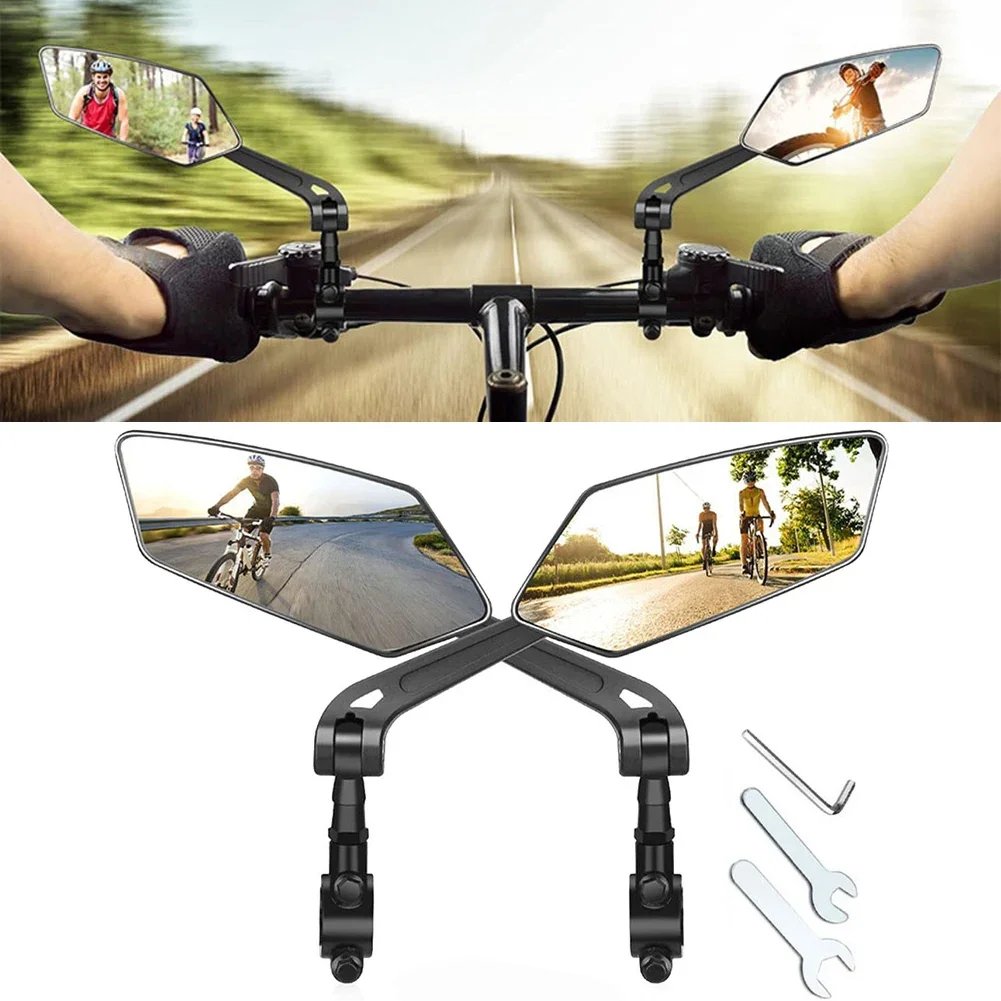 AliExpress SPORTARC Bicycle Rearview Mirror 360 Rotation Adjustment For Bicycle Electric Bike Reflector Wide Range Back