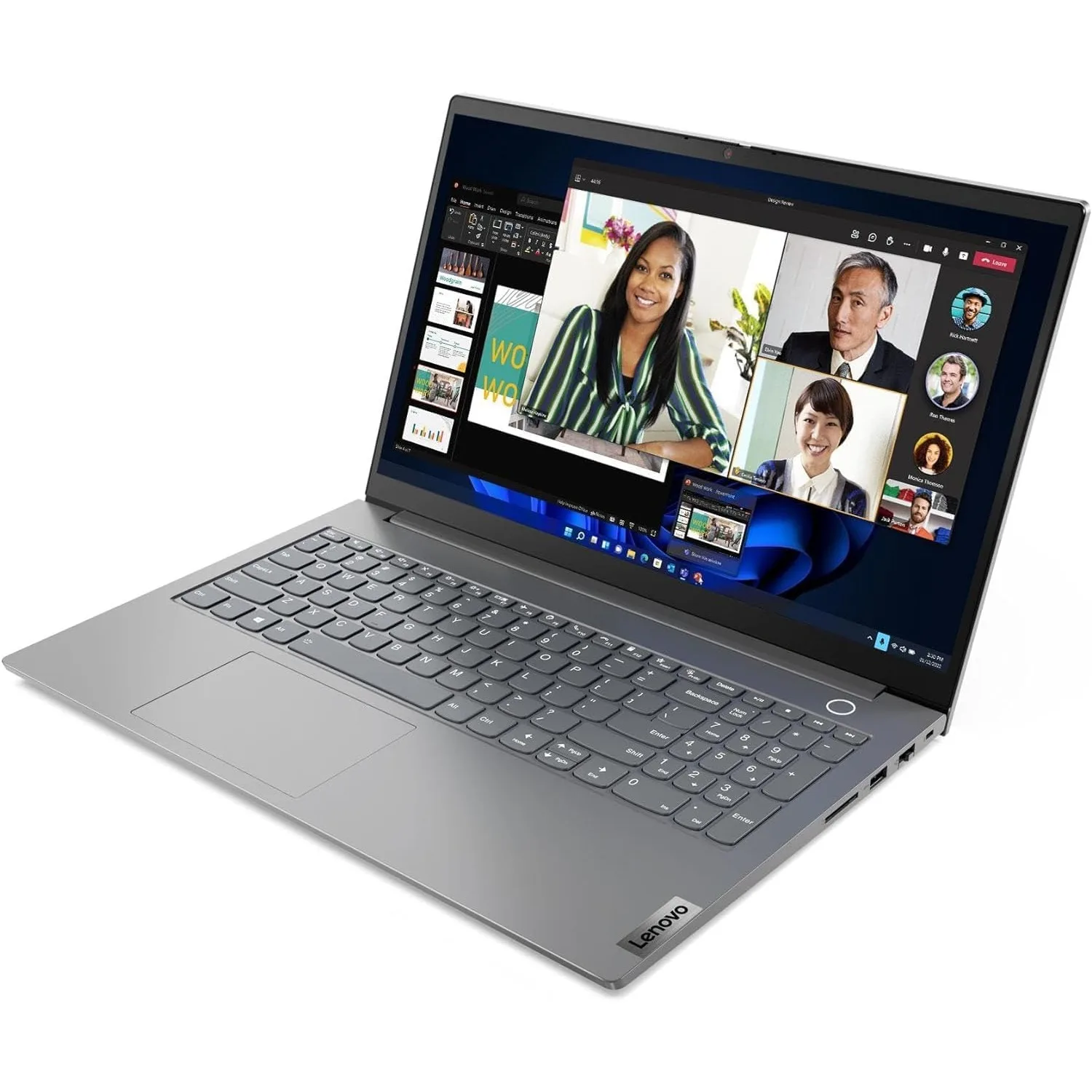 Lenovo ThinkBook 15 G4 Laptop aziendale da 15.6 ", Intel Core i7-1255U,40GB di RAM, SSD da 2TB, Windows 11, grigio, con Mouse da gioco