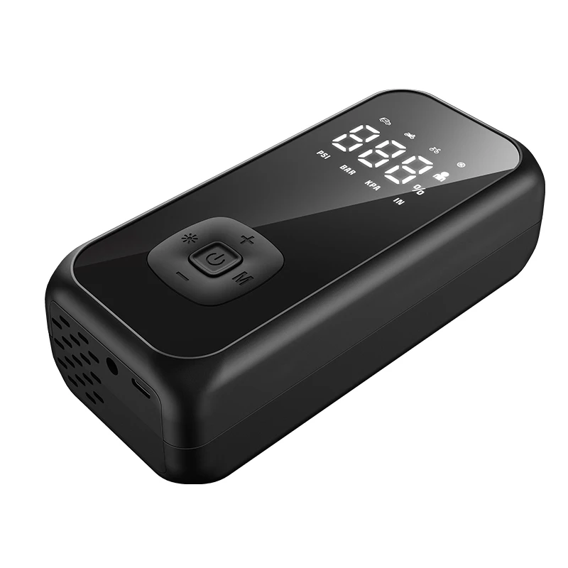 Wired / Wireless Car Air Pump Car Air Compressor Smart Digital 6000mAh Portable Tire Inflator Pump for Car Motorcycle Bicycle