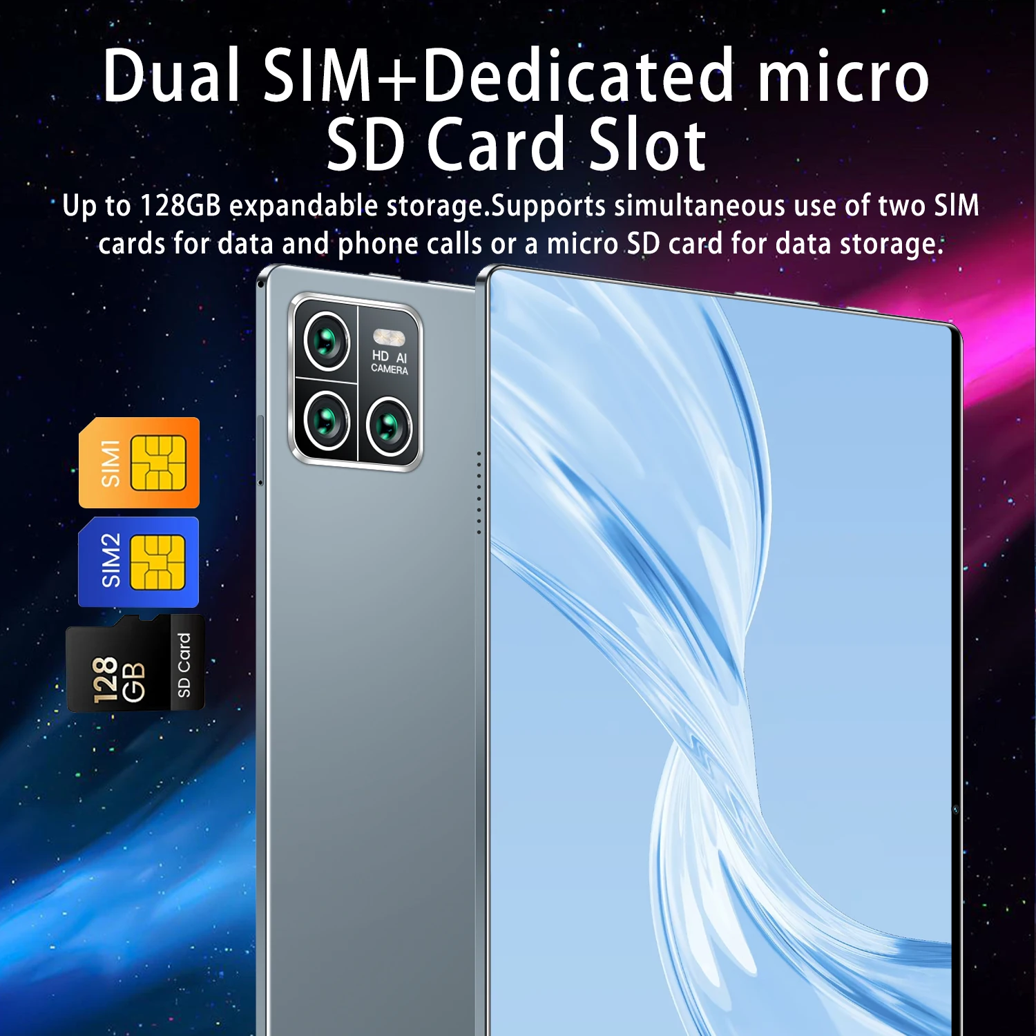 Original 5G Pad 16GB Ram 1TB Rom 10.36inch 20000mAh Android13 Bluetooth 14core WIFI Office GPS HD Tablet with keyboard