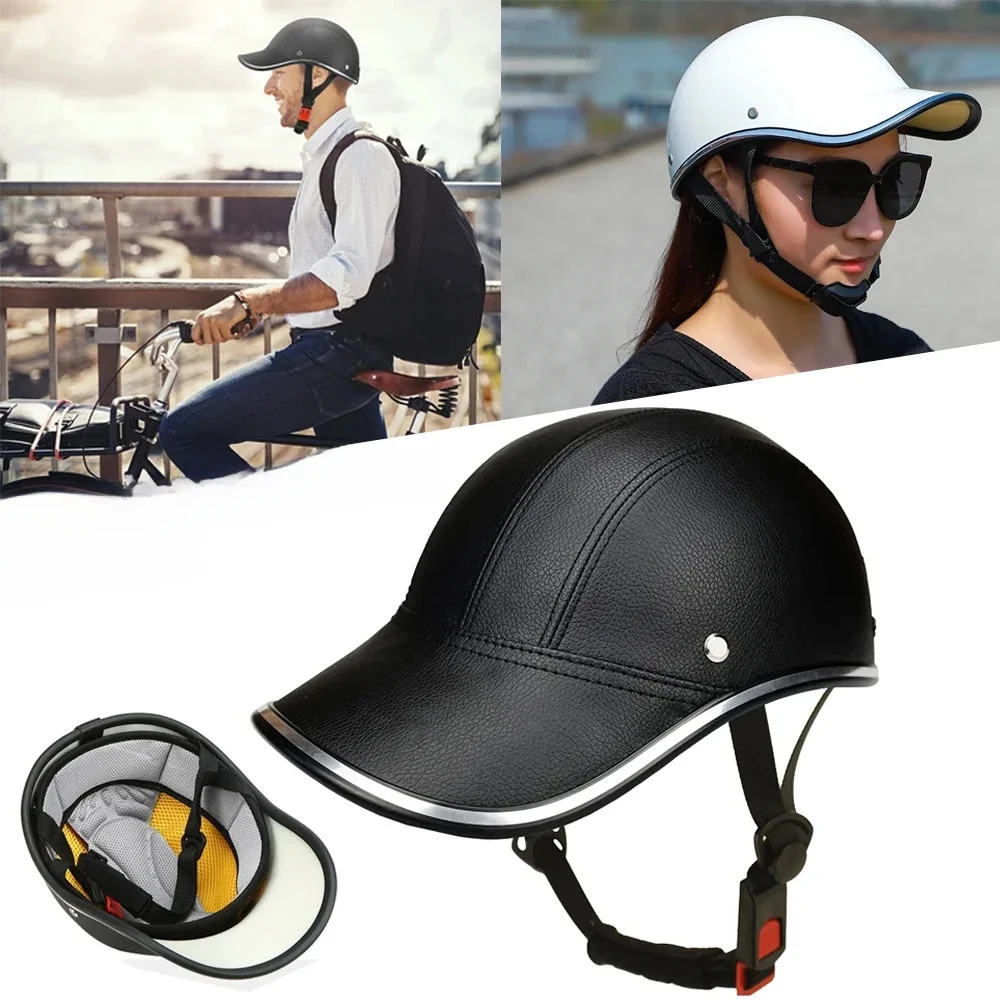 AliExpress NONE Universal Bicycle Baseball Cap Helmets Summer Safety Windproof Outdoor Neutral Simple Design Cycling Equipment Accessories