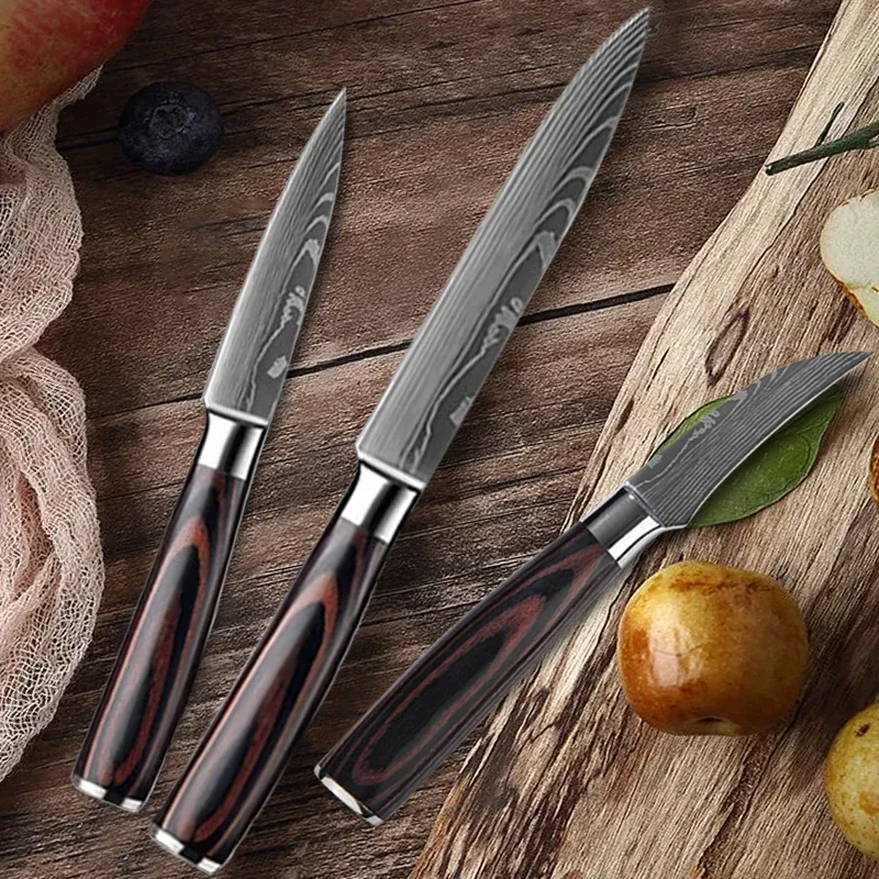 Faca de cozinha facas de chef cutelo de carne frutas vegetais faca de corte faca santoku padrão