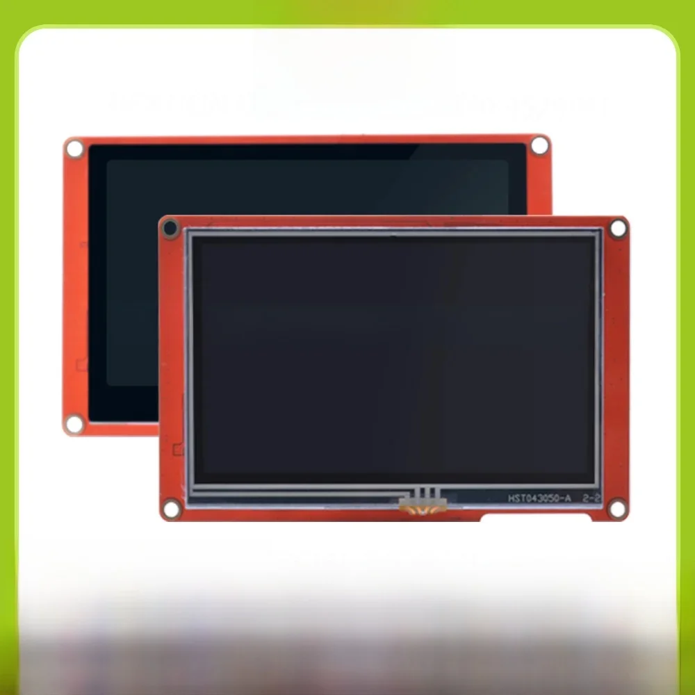 NEXTION 4,3 inch LCD-TFT HMI-displaymodule Intelligente serie RGB 65K kleur capacitief/resistief aanraakpaneel zonder behuizing - afbeelding 2
