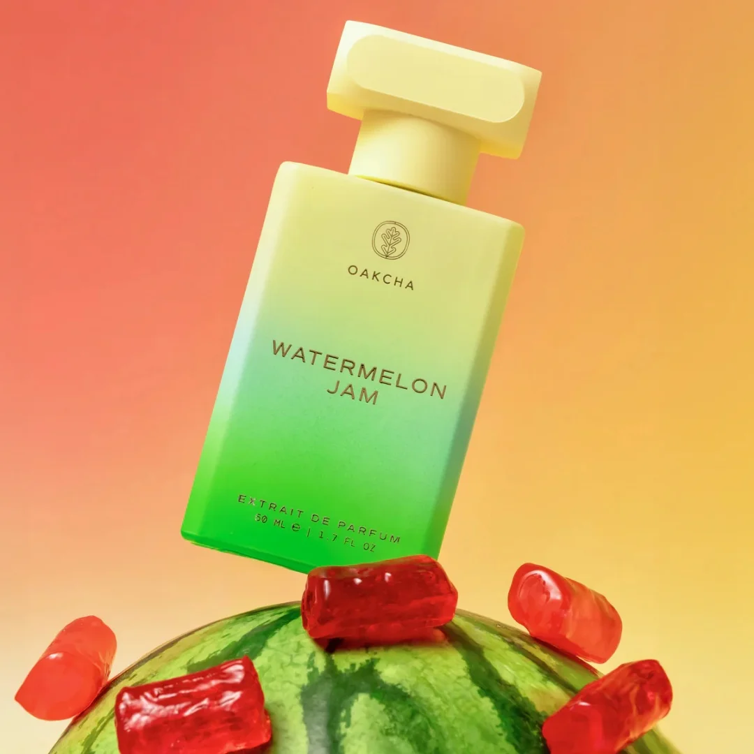 OAKCHA Watermelon Jam Perfume for Women and Men, Juicy Watermelon Fruity Scent, Fresh Sweet Summer Fragrance, Long Lasting Extrait de Parfum view 3