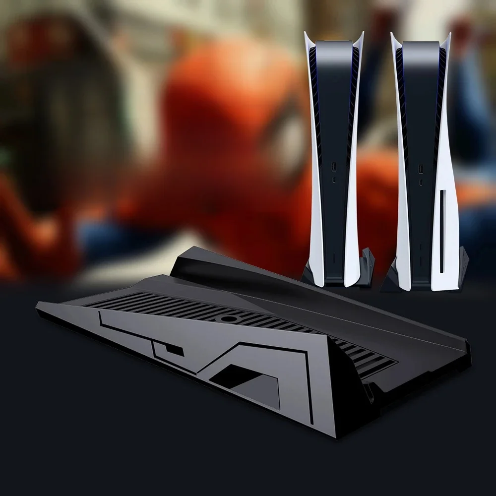 Support Vertical P5 pour Playstation 5 avec évents de refroidissement intégrés et pieds antidérapants, spécialement conçu pour la Console PS5
