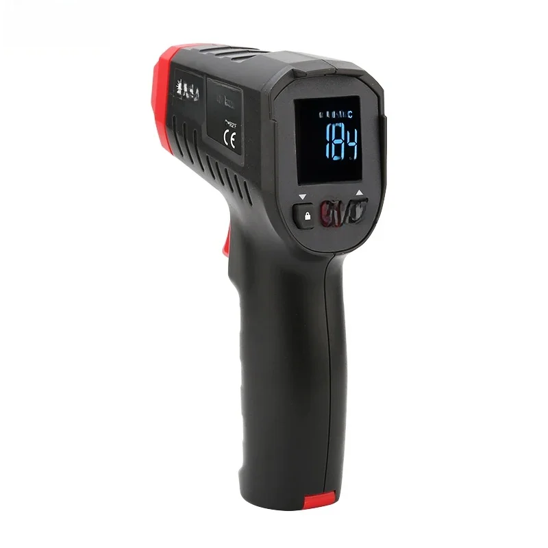 UNI-T Cyfrowy termometr na podczerwień UT306C Przemysłowy bezdotykowy laserowy miernik temperatury -50-500 — zdjęcie 2