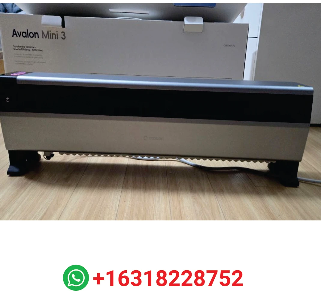 

SH | BUY 2 GET 1 FREE - Canaan Avalon Mini 3 37.5Th/s 800W BTC Miner