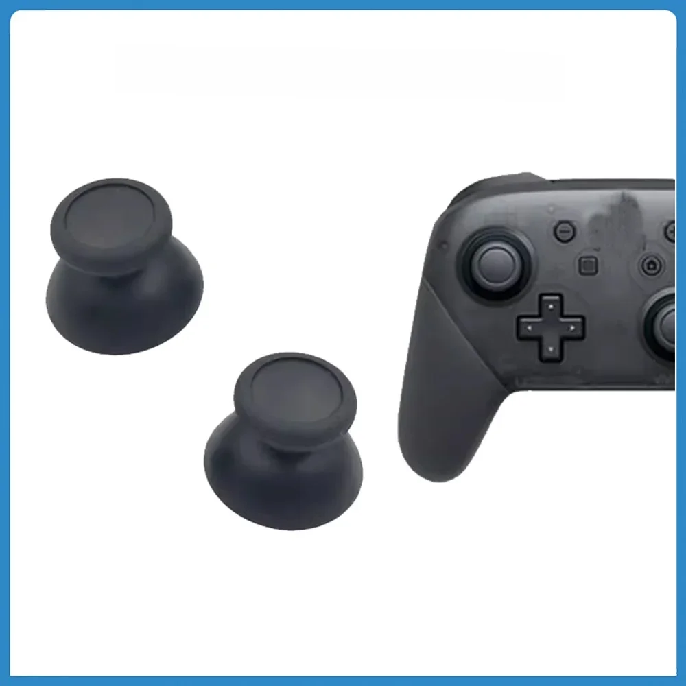 Capuchons de Joystick à bascule 3D pour NS Switch Pro, 10 pièces, bâton de pouce analogique, boutons de coque à tête de champignon, capuchon de manette de jeu