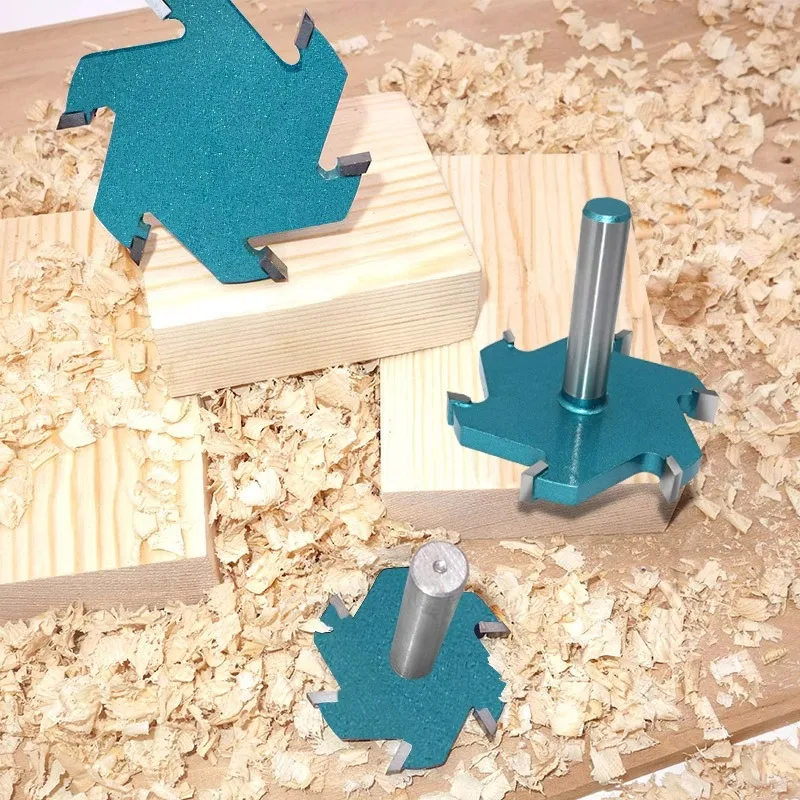 Cuchillo ranurado tipo T para carpintería con mango, cuchillo gong de aleación