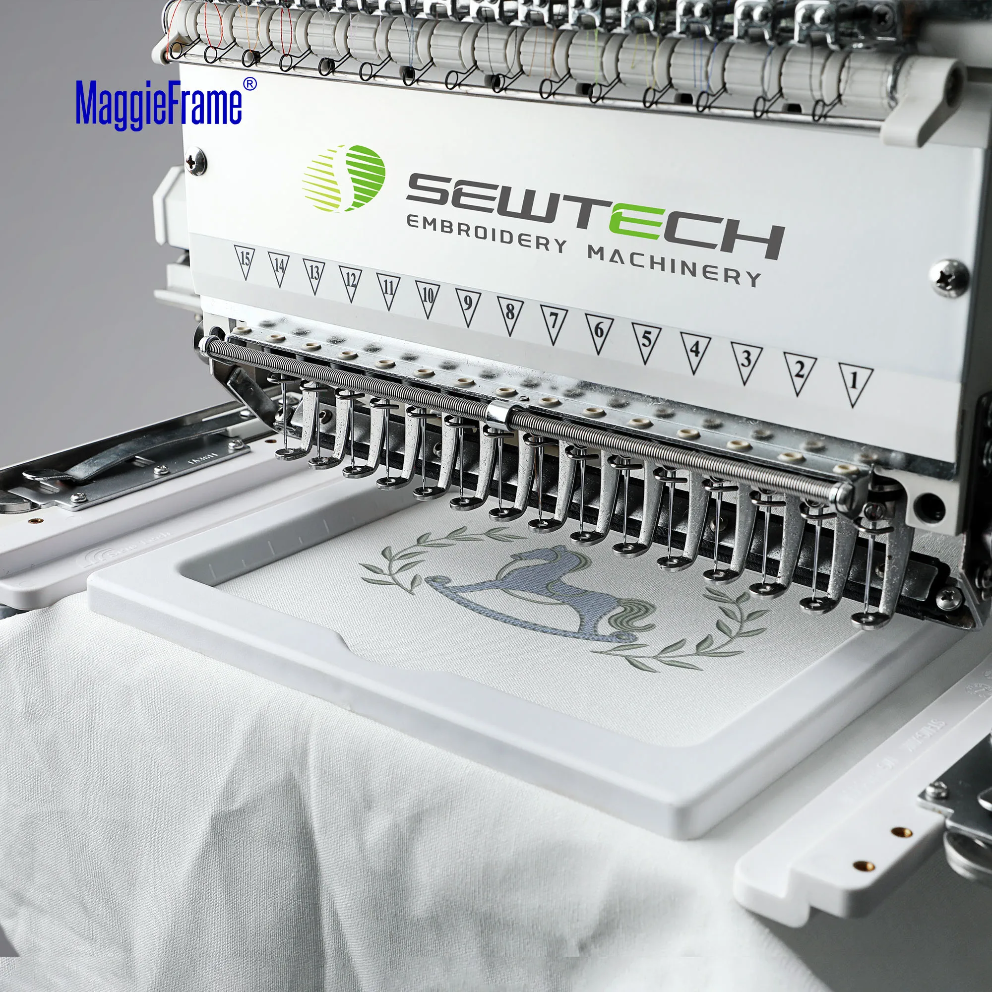 

Fast Magna Frame 8 in 1 Magnetic Frame Hoop for ZSK Racer 1W, 1WL, 1XL ,4W Sprint 5/6/7/7L/7XL/8 etc Embroidery Machine