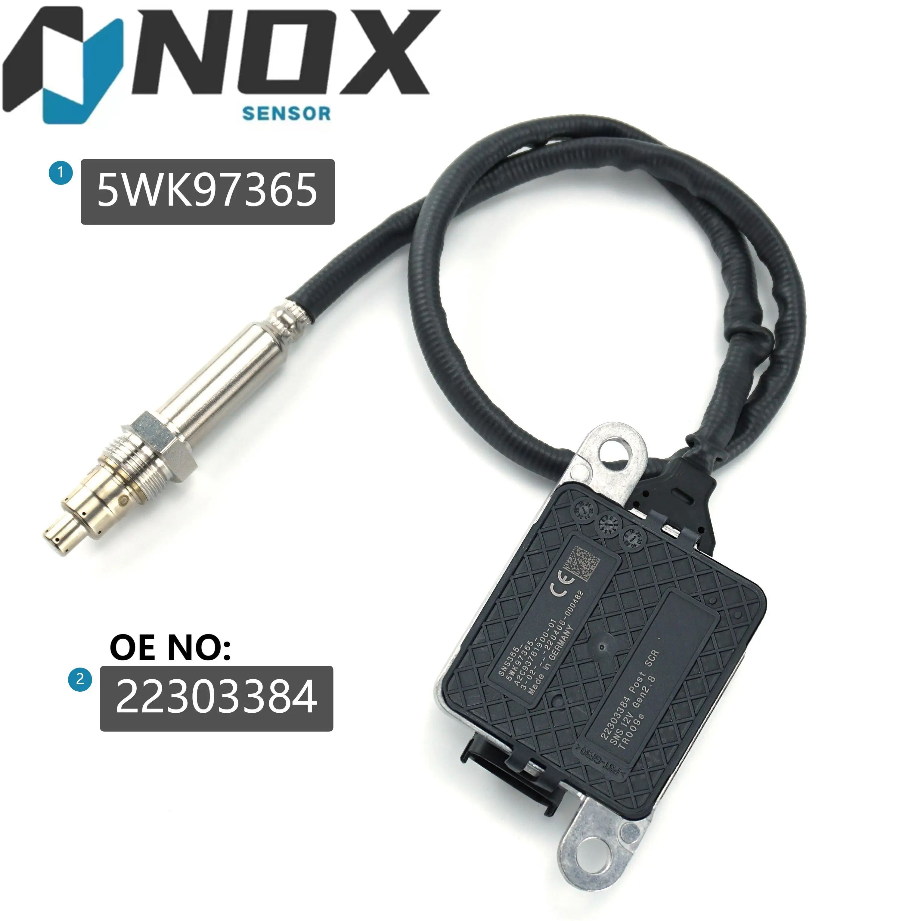 Genuine new wholesale Nitrogen Oxygen NOx sensor For VOLVO 5WK9 7365 22303384 5WK97365