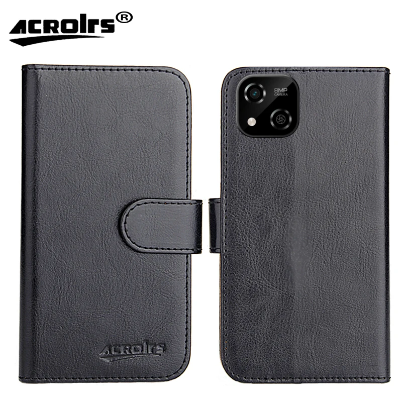 Logicom EZY Case 5'' 6 Colors Flip Ultra-thin Fashion Dedicated Retro Soft Leather Exclusive Phone Crazy Horse Cover