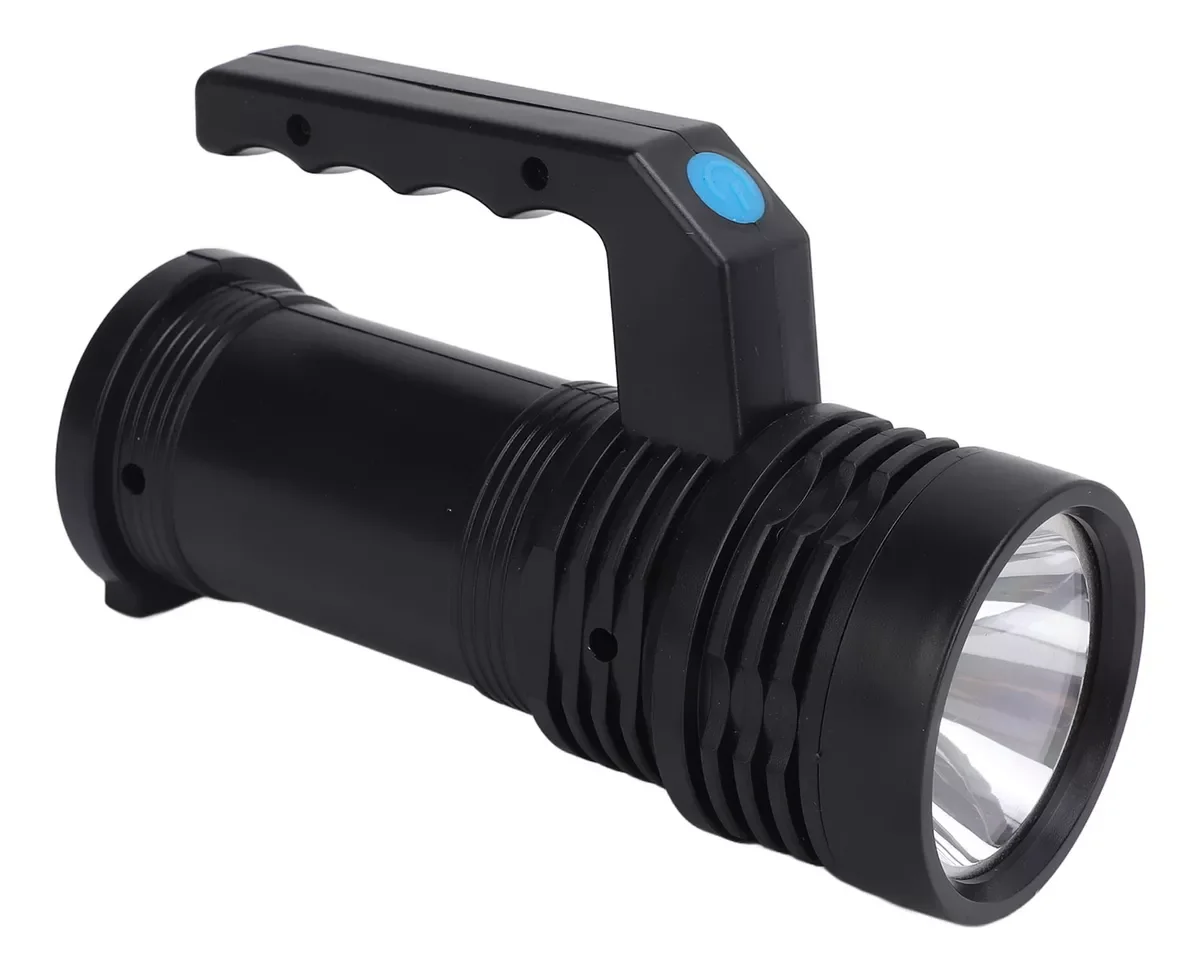 مصباح يدوي ليد قابل لإعادة الشحن ، ضوء جانبي قوي ، استخدام محمول ، تخييم ، طوارئ ، إضاءة ليلية تكتيكية ، قوة عالية ، ، 10000 W