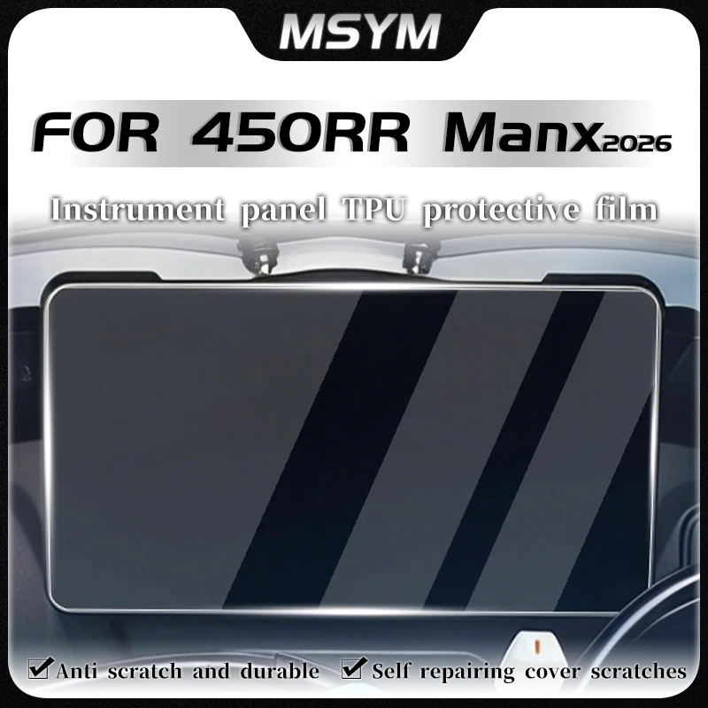 

For Colove 450RR Manx 450RR manx 2026 Speedometer Cluster Scratch Cluster Screen Protection Film Protector Dashboard Instrument