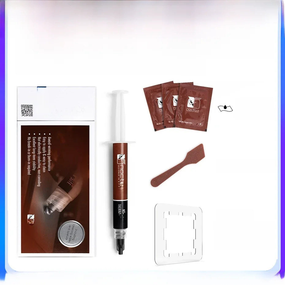 Noctua NT-H1/NT-H2 3.5g SW-EDITION AM5 NA-STPG1 pasta termoprzewodząca do GPU karta elektroniczna chłodnica procesora mieszanek chłodzących smar silikonowy — zdjęcie produktu 7