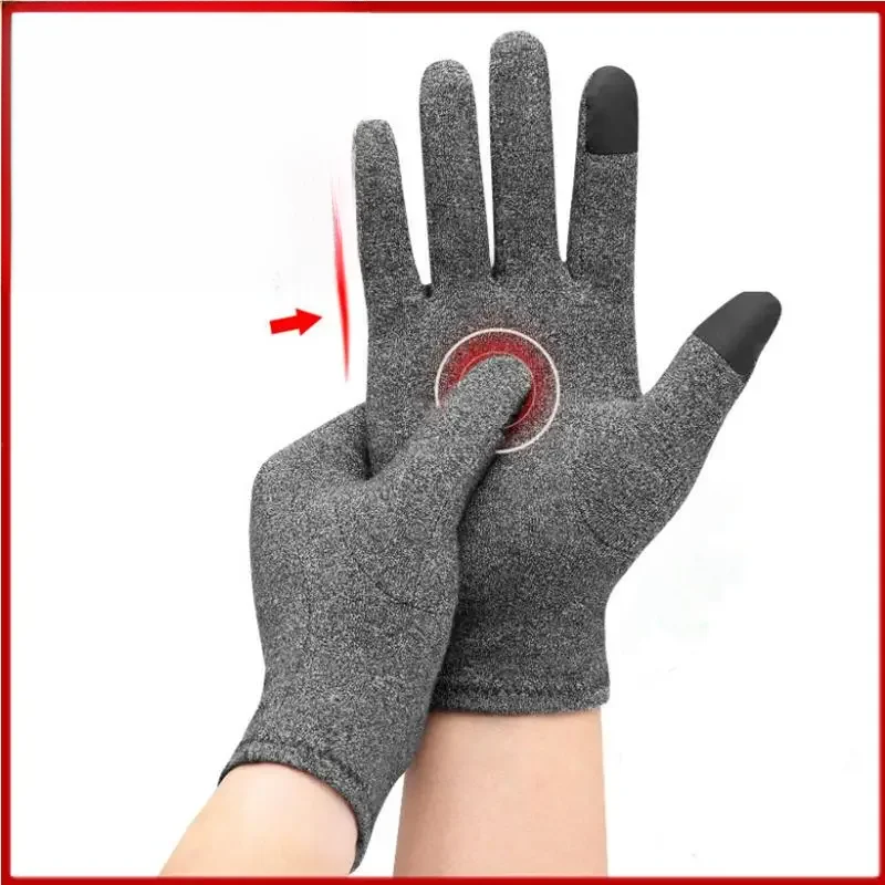 AliExpress NONE New Winter Gloves Thermal Touch Screen Thermal Windproof Warm Glove Arthritis Gloves Men Woman Rheumatoid Magnetic Therapy Glove