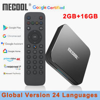 Mecool KM9 Pro Classic Google Certified Amlogic S905X2 Android 10.0 2G 16G 4K HDR Cast Voice Control Android TV Box Prefix