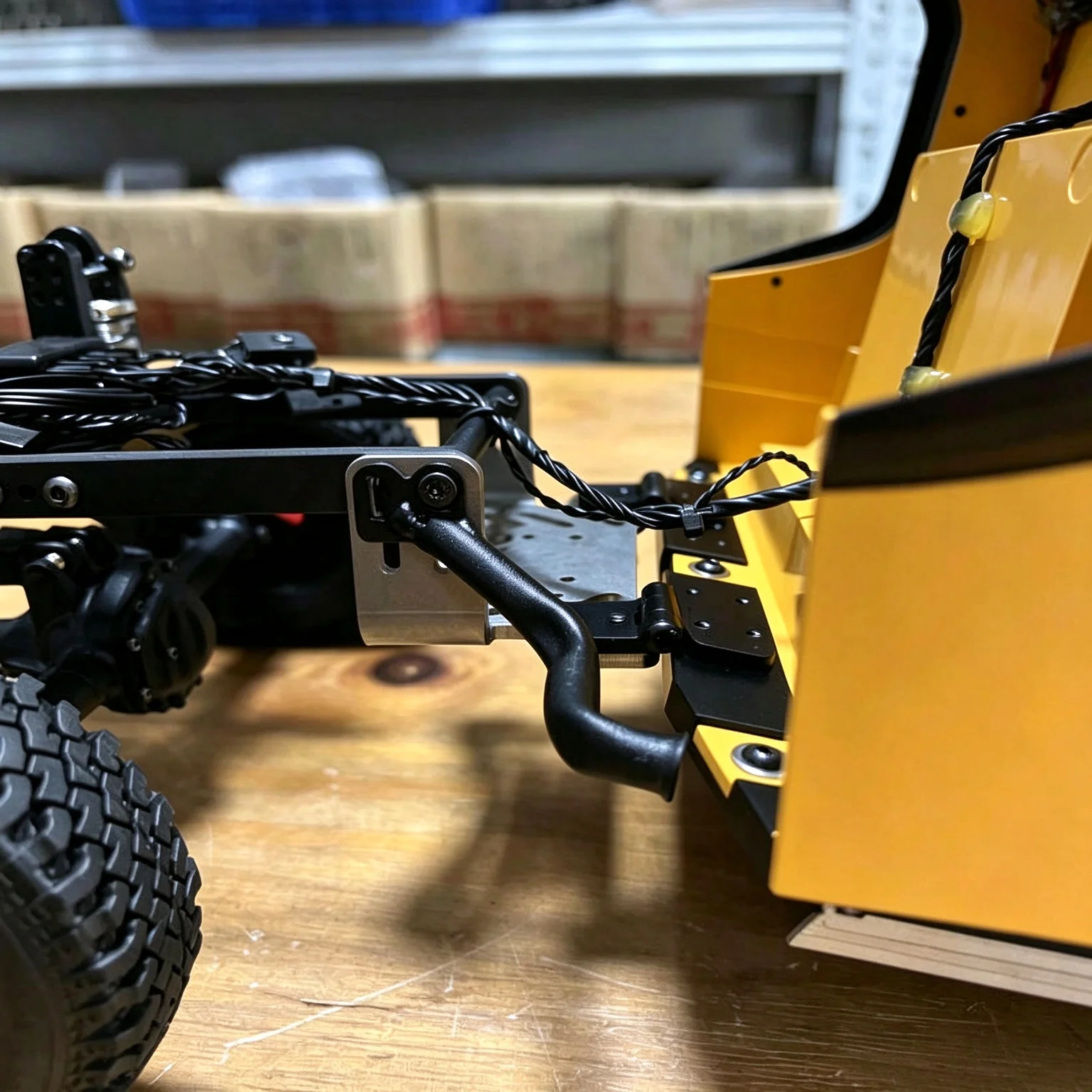 D1RC Metal Exhaust Pipe Simulation Upgrade Part for 1/10 RC Crawler D90 Camel Cup Scale Off-Road Car Decoration Accessory