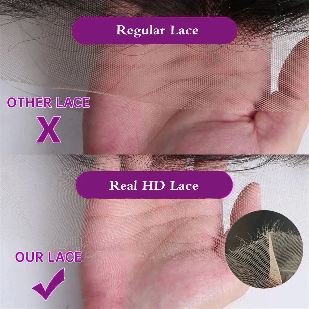 اللون الطبيعي 250% 13x4 الدانتيل شعر مستعار أمامي الجسم موجة قصيرة بوب خصلات الشعر المستعار الإنسان البرازيلي عذراء الشعر 99J بورجوندي اللون شعر مستعار 16 بوصة #4