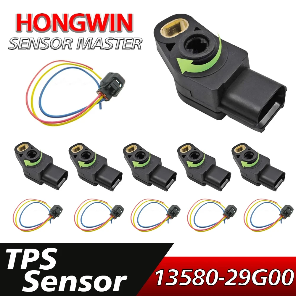 

TPS Throttle Position Sensor Plug 13580-29G00 For Suzuki GSX-R1000 Hayabusa GSX1300R Boulevard C90 VL1500 Burgman Quadracer 450