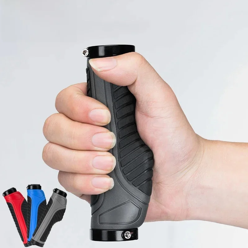 AliExpress ROCKBROS Bike Grips Mountain Road Cycling Bike Bicycle MTB Handlebar Cover Grips  Double Lock Rubber Anti-slip Handle Grip Lock