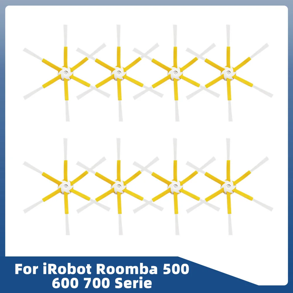 

Боковая щетка на 6 лопастей для робота-пылесоса iRobot Roomba 500, 600, 700, 530, 550, 560, 610, 620, 630, 650, 760, 770, Запасная часть