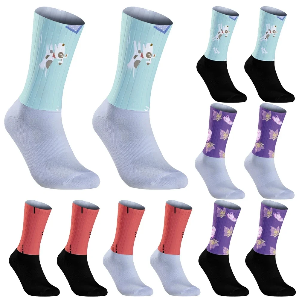 AliExpress Sport Cycling Basketball Socks Compression Running Man Black Trend Breathable Long Hiking