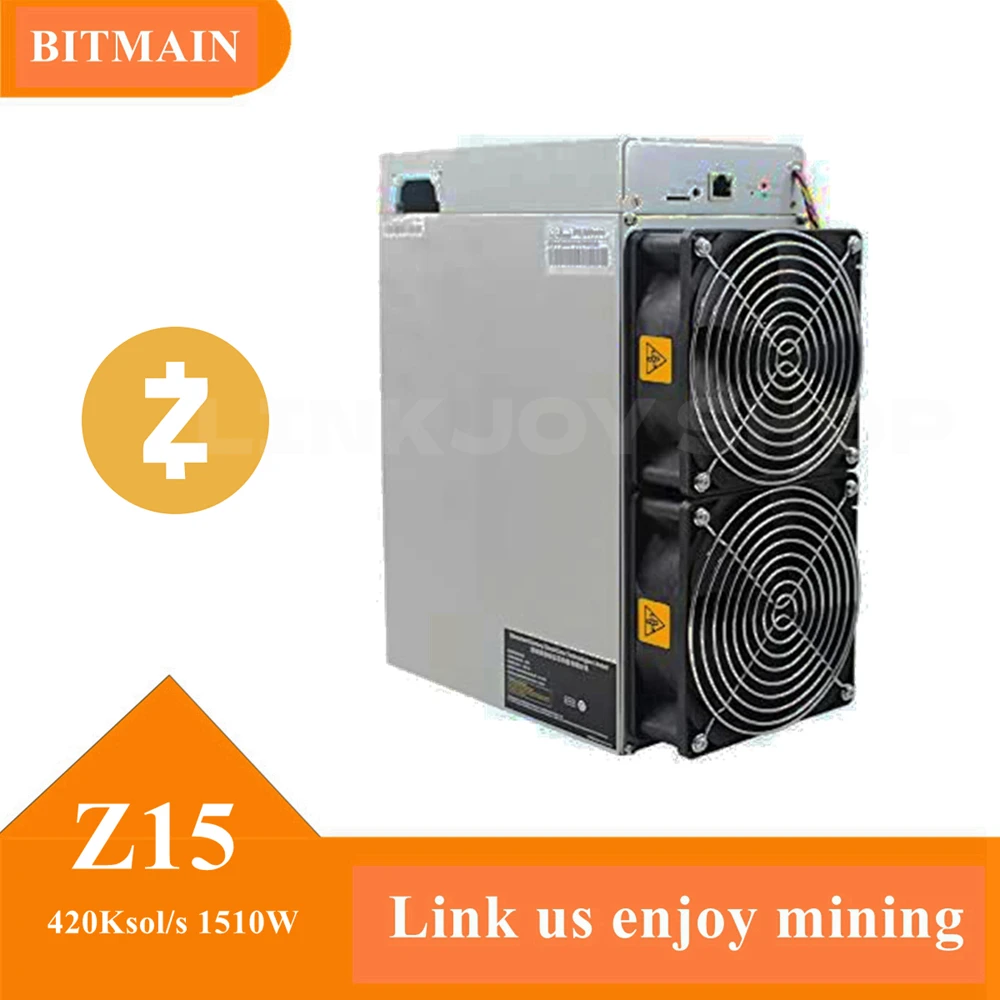 Zcash ZEC – Machine de minage Z15 420k, avec APW7, alimentation Bitmain 1510W incluse