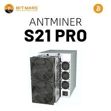 

A ASICARK | BITMAIN ANTMINER S21 Pro 234Th Air-Cooling Ultra-efficient Bitcoin Miner for Large-Scale BTC Mining Farms