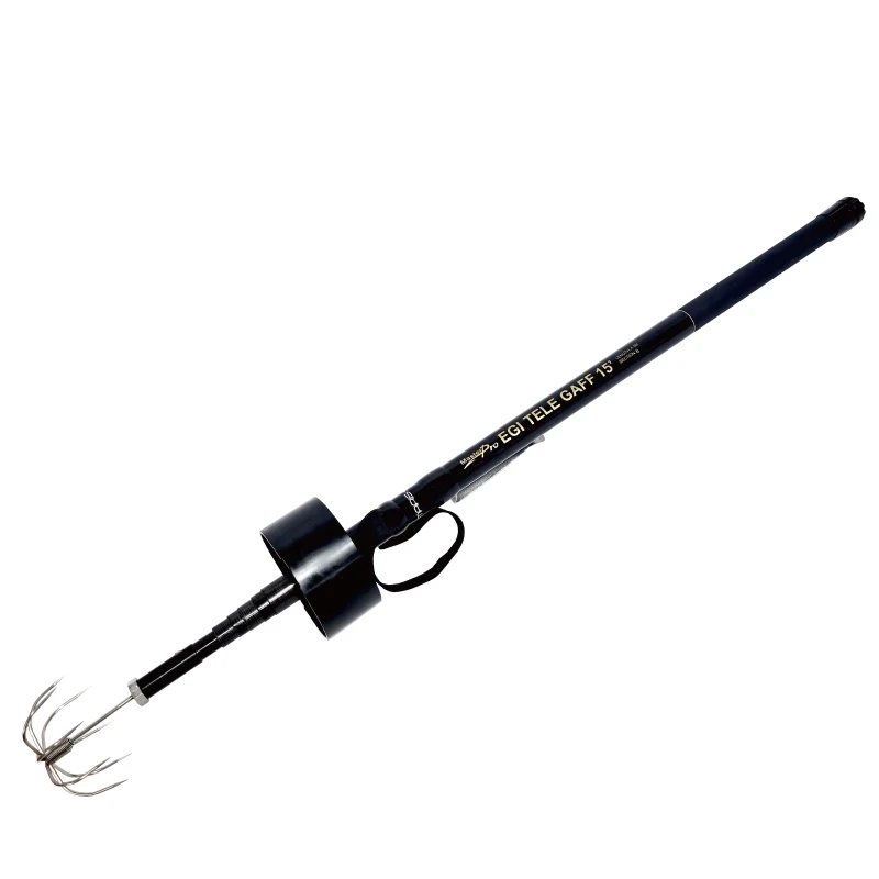 Telescopic Fishing Gaff Squid Octopus Hooking Tool Stainless Steel Claw Hook