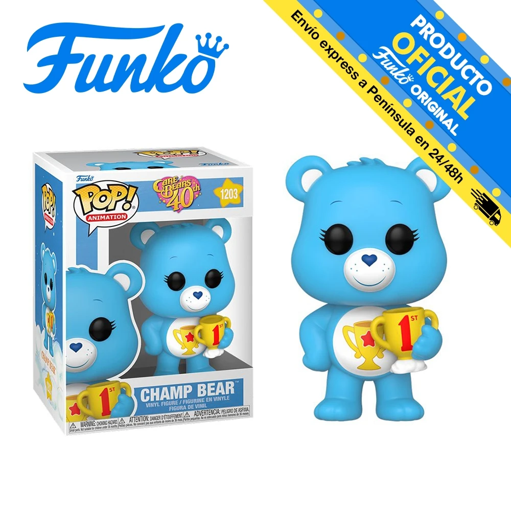 Funko Pop! Loving Bears 40 Aniv. -Champion, 61555, 1203, original, toys, boys, girls, gifts, collector, dolls, shop, box, new, man, official license