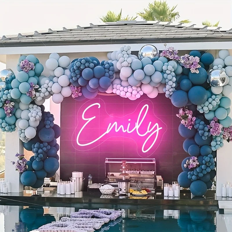 Custom neon sign, personalized adjustable light, USB neon sign for wall decoration, wedding, birthday party, bedroom, game room, view 5