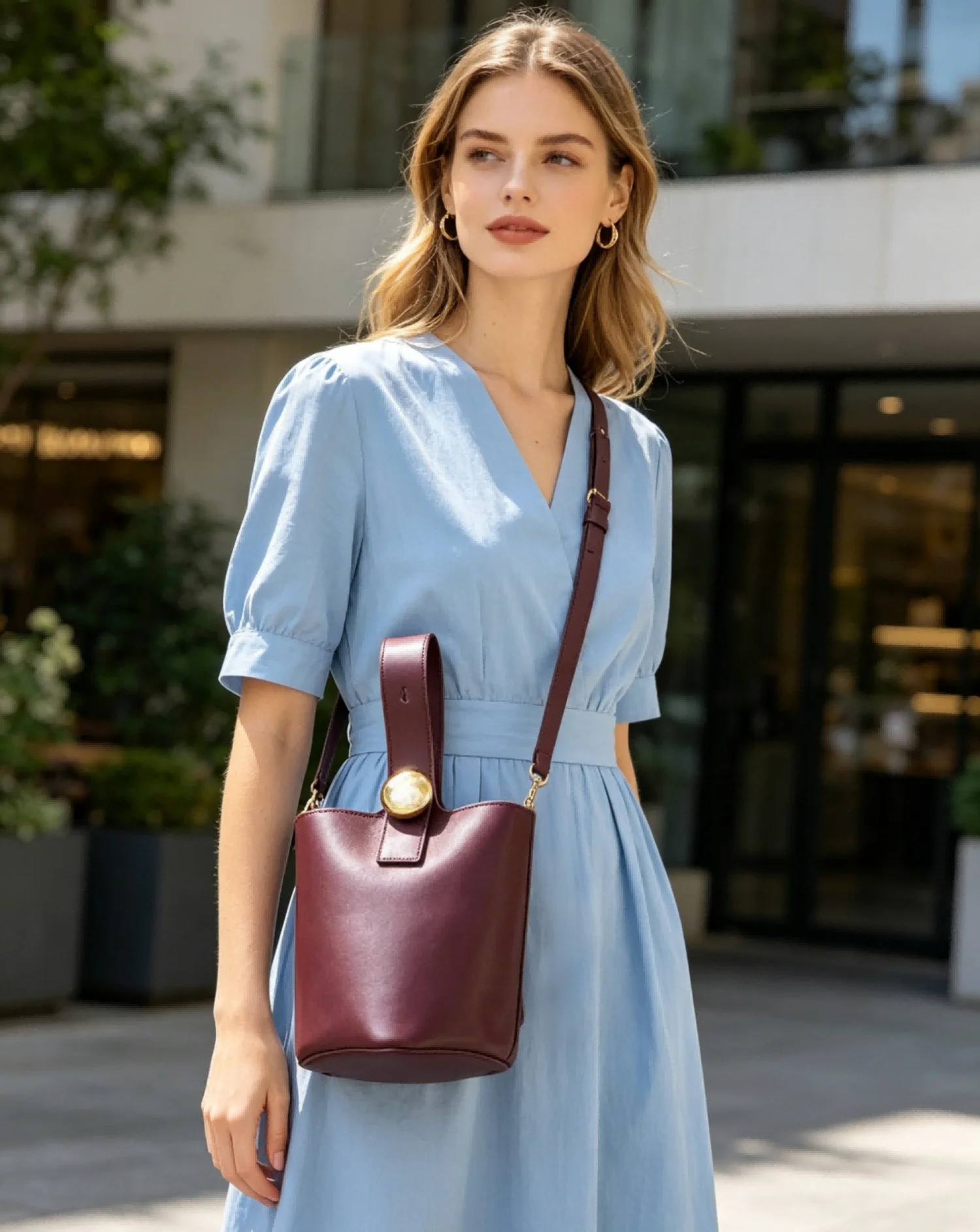 

Luxury shoulder bag real leather tote bags high quality Woman bags Handbag luxury designers ladies hobo bags bucket purses