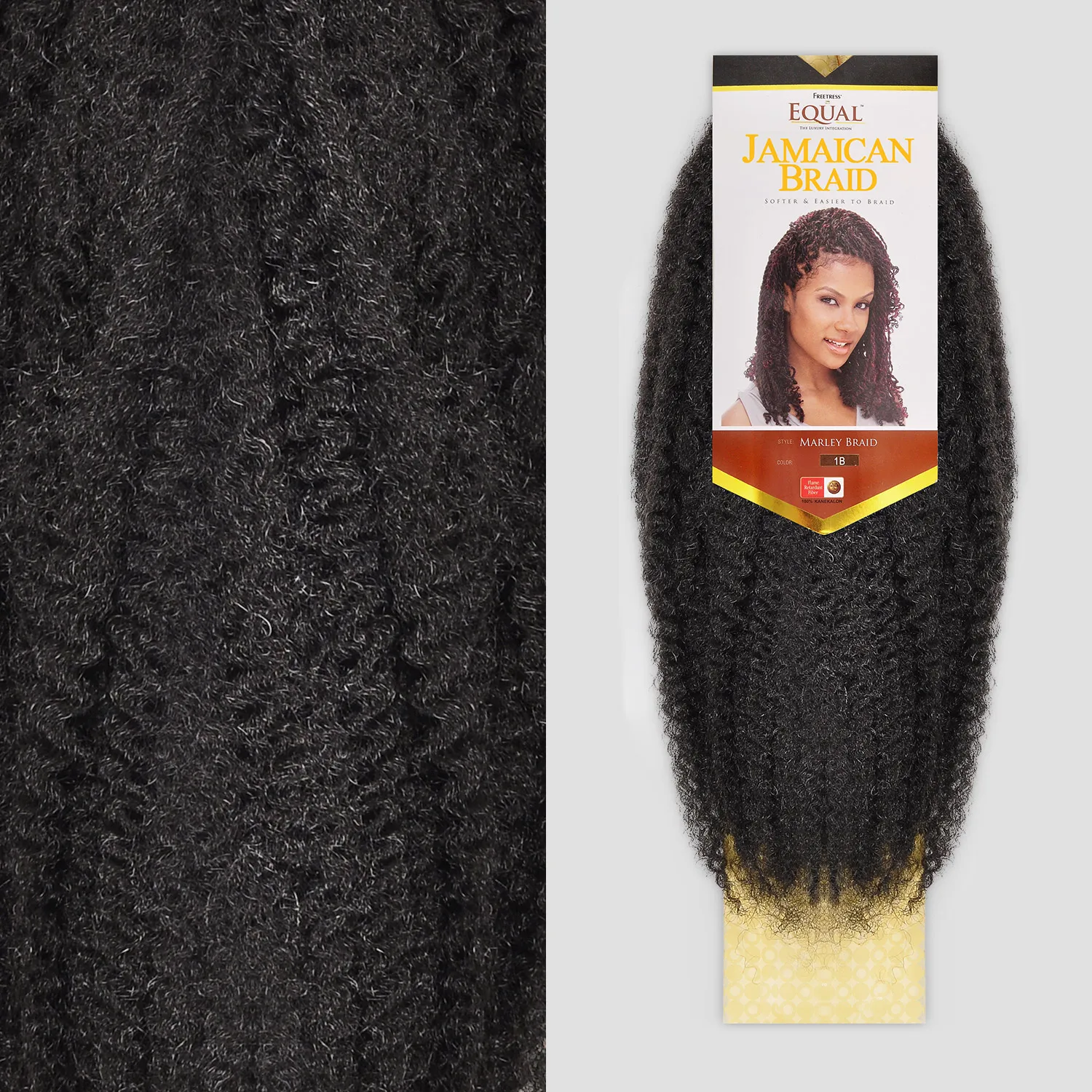 

FreeTress Равные синтетические косички для волос Ямайская крученая коса