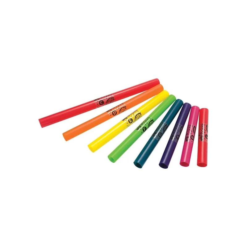 8-pack Boomwhackers vaka-tubes