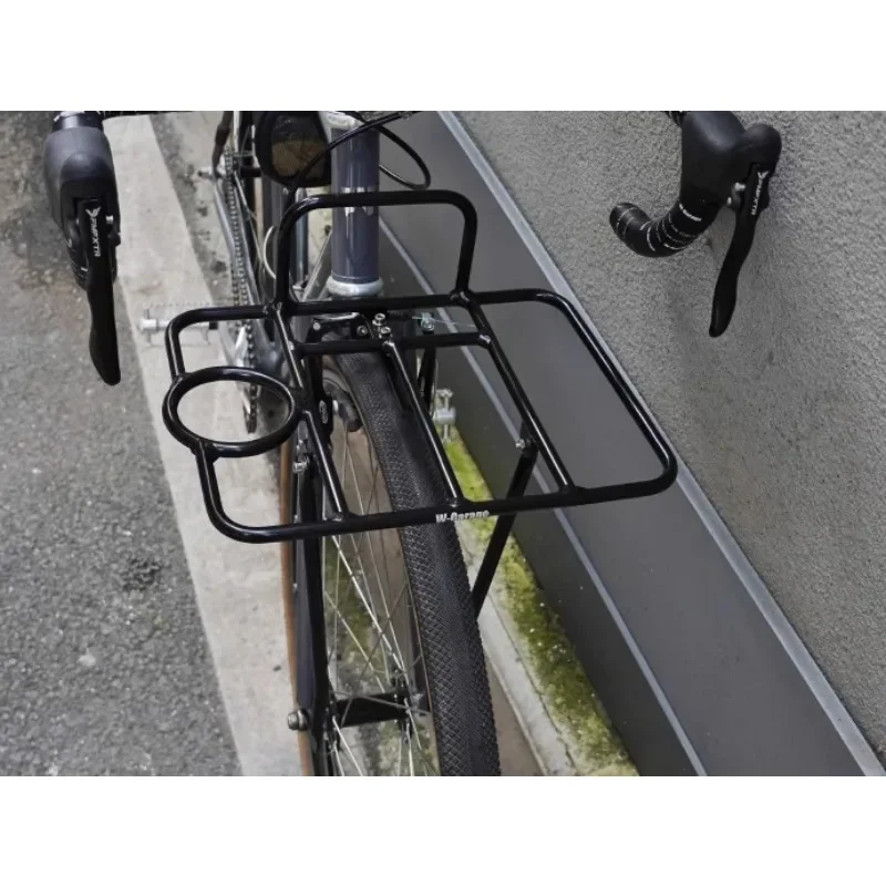 AliExpress Bicycle Front Rack, Luggage Rack, Water Cup Holder, Road Bike, Travel Bike Carrier, Cargo Basket, Long-distance Load, 700c/27.5"