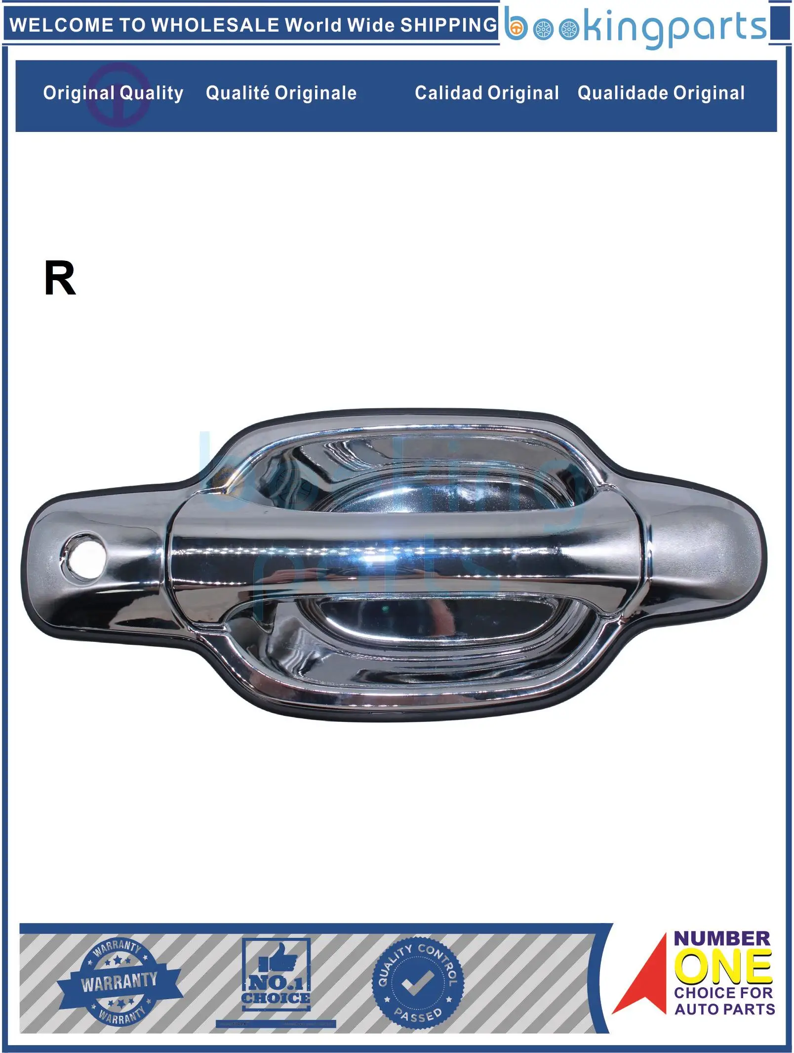 Door Handle For ISUZU D-MAX 06 CHROME W/KEY HOLE