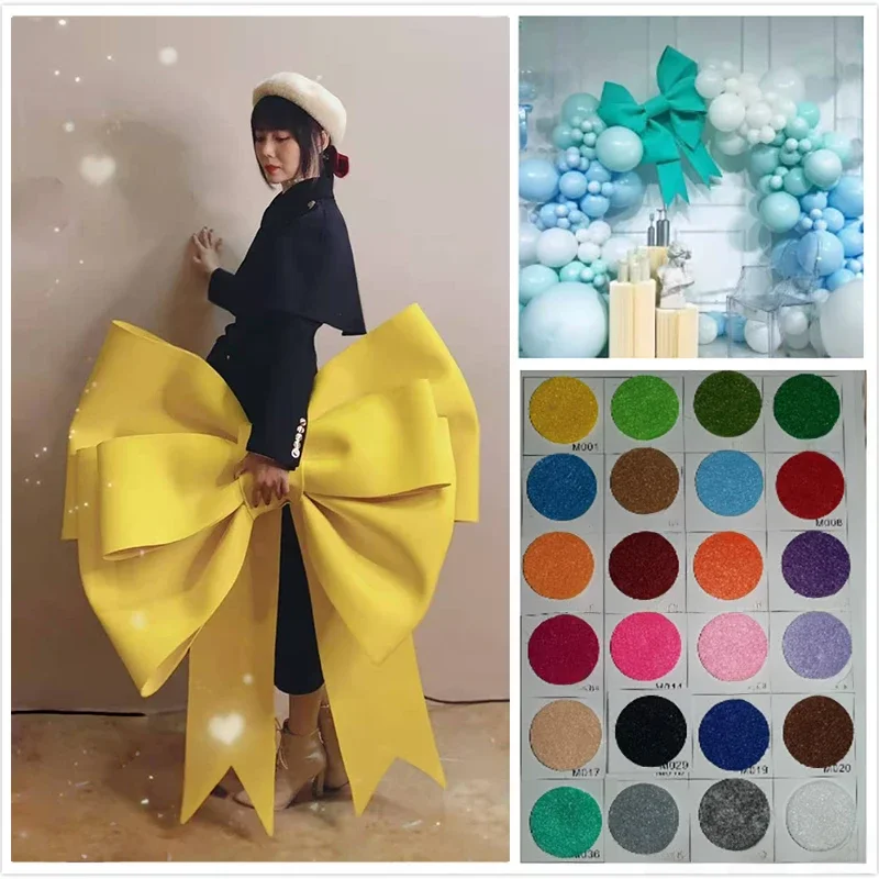 Riesige Schaum Papier Bowknot Zubehör Material Paket Party Hochzeit Arch Decor Bowknot Hause