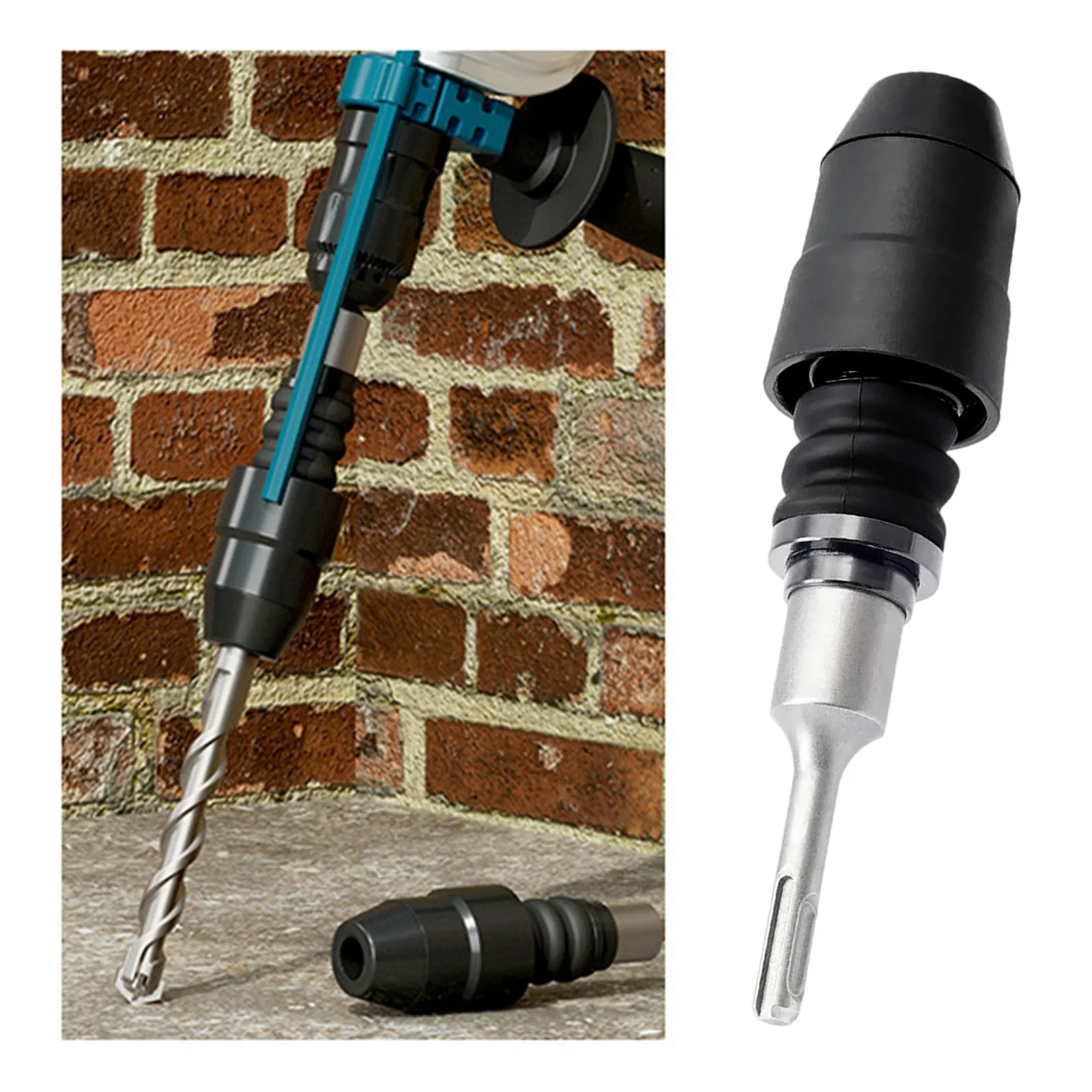 

SDS Plus to SDS Max Converter Drill Adapter Rotary Hammer Adapter Tool Connector Portable Impact Bit Connector Tool