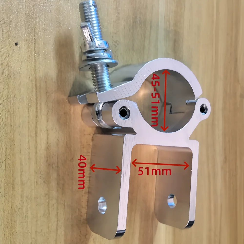 Aluminum Scaffold Couplers Clamp Diagonal Brace Coupler OD 48-51mm External Truss Support Connection Clips Stage Truss Fasteners