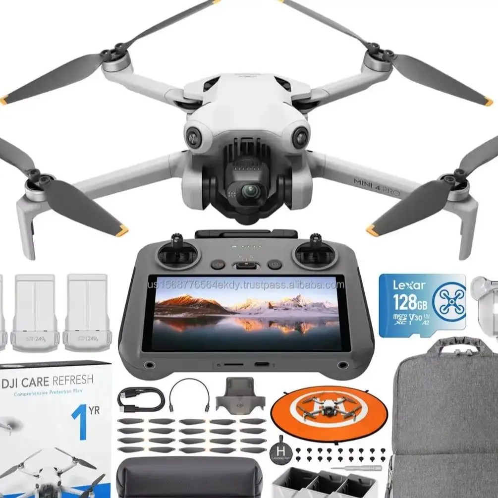 COMPRE 3 GANHE 2 GRÁTIS DJI Mini 4 Pro Fly More Combo com RC 2, novo produto