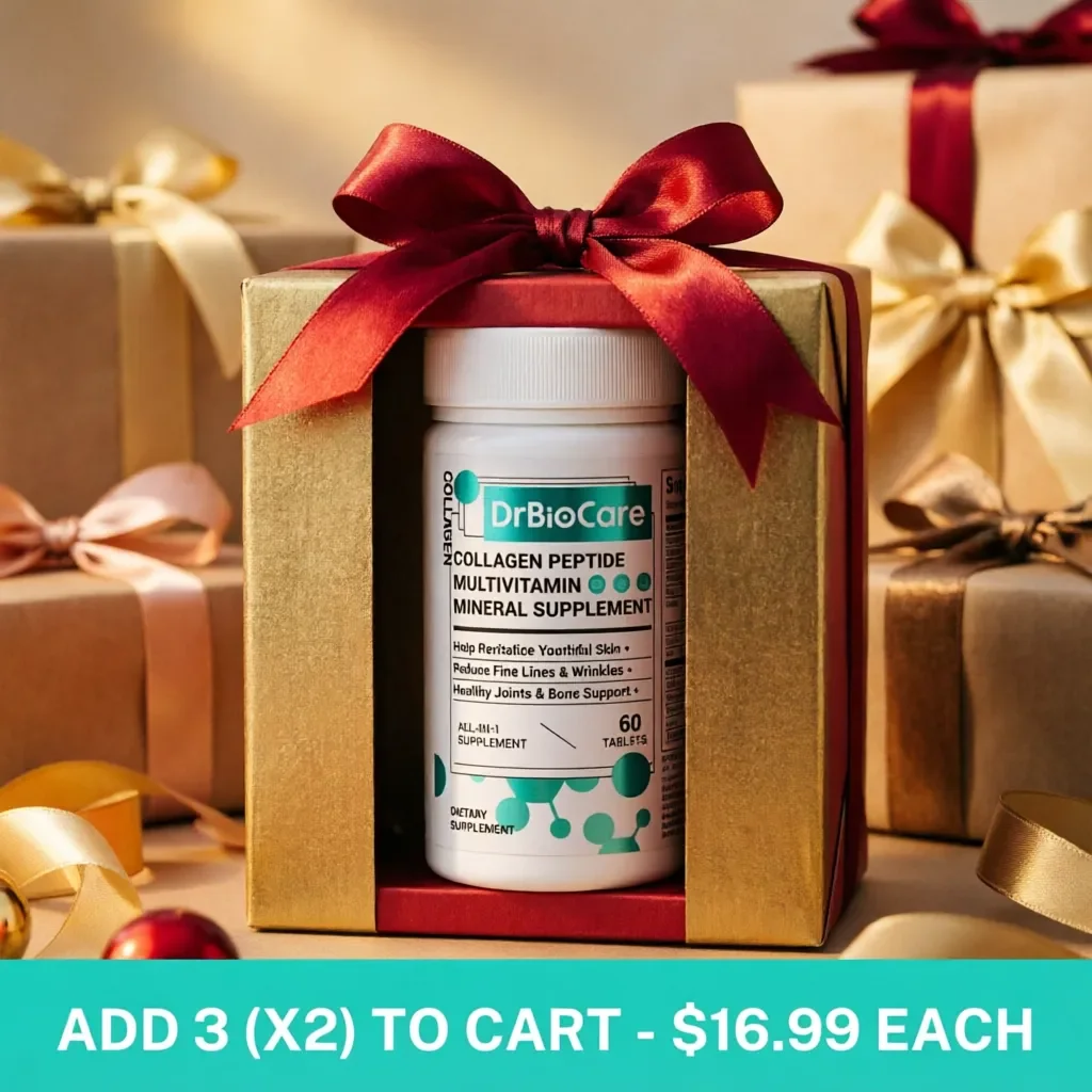 Daily Multivitamin & Mineral Supplement with Vitamin C, D3, E, B-Complex & Probiotics – Edible Fitness Healthcare Formula for Immune Support & Overall Wellness